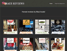 Tablet Screenshot of mauireviews.org